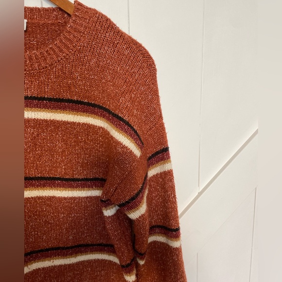 Others follow Rust Striped Sweater Size Small - Picture 8 of 10